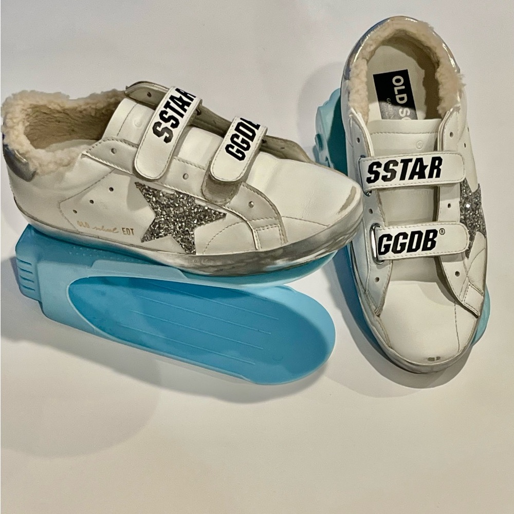 Golden Goose Old School Touch Strap Sneaker